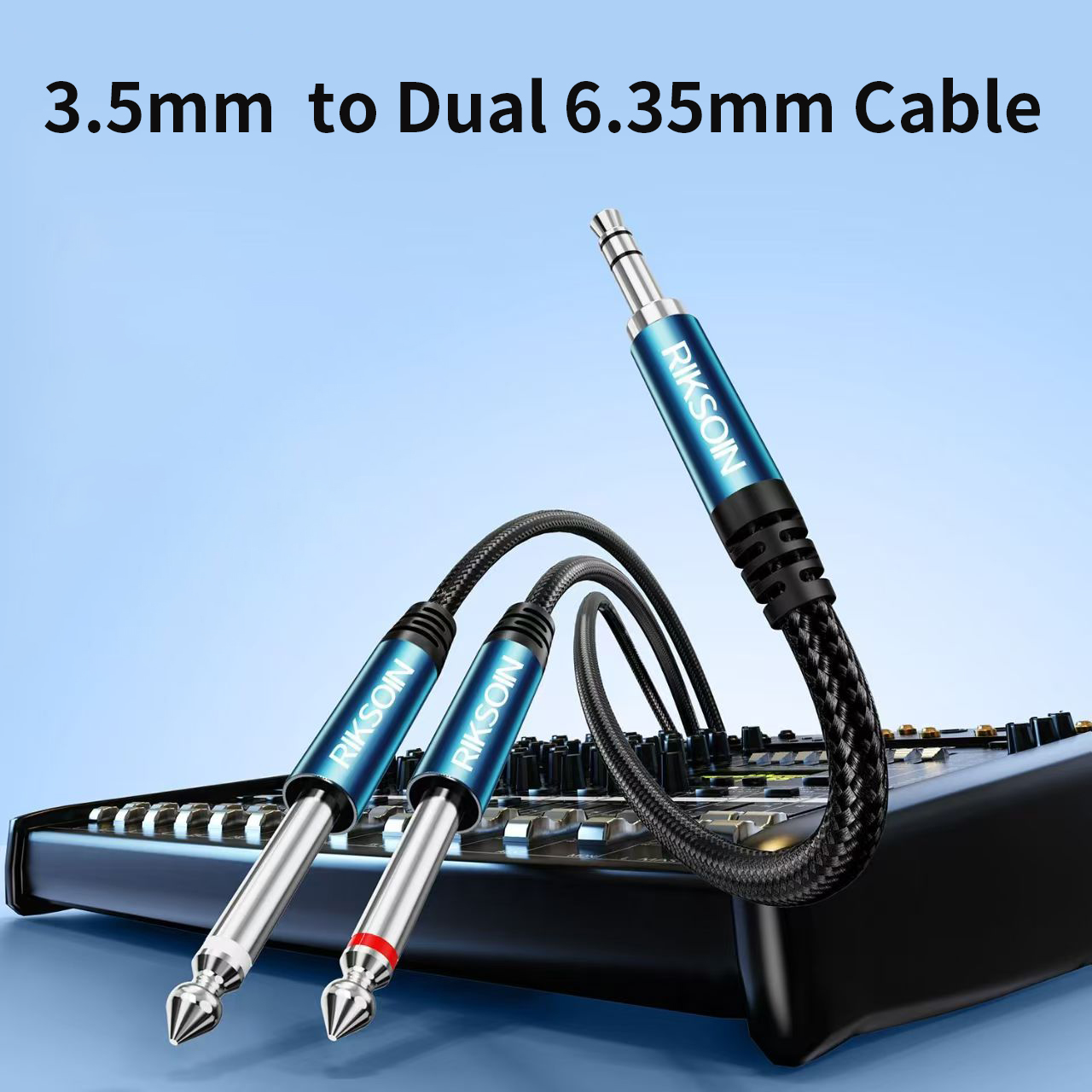Audio Splitter Y - Кабель-переходник с разъема TRS 3,5 мм