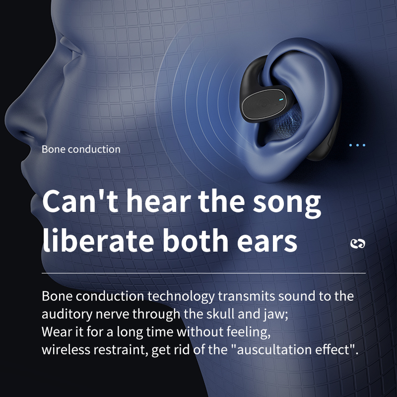 TWS наушники с костной проводи – обзор и цена Wireless Earbuds Tws