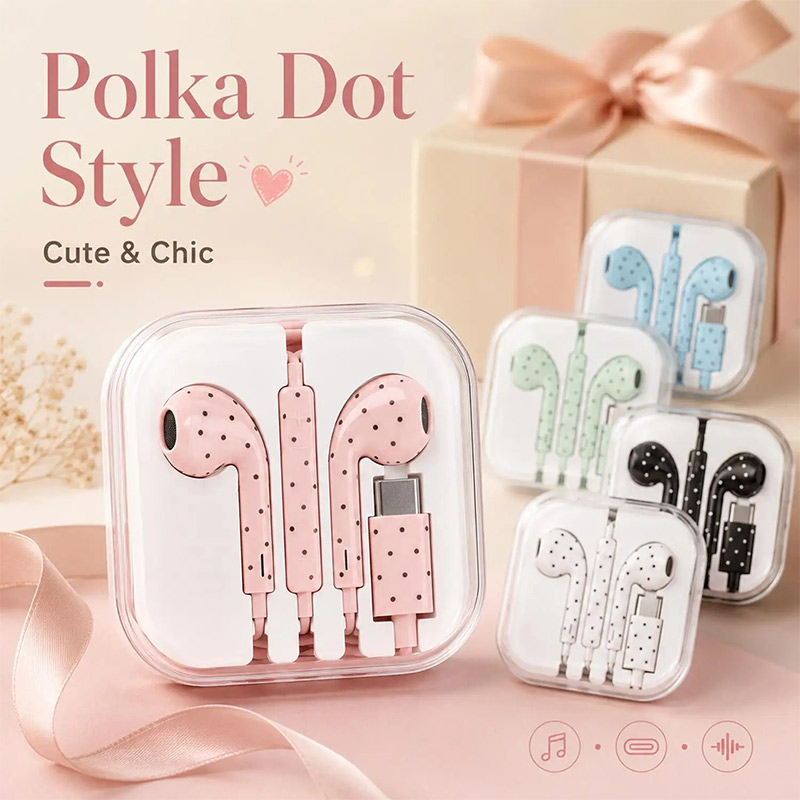 Милые проводные наушники с мик – обзор и цена Usb C Earphone