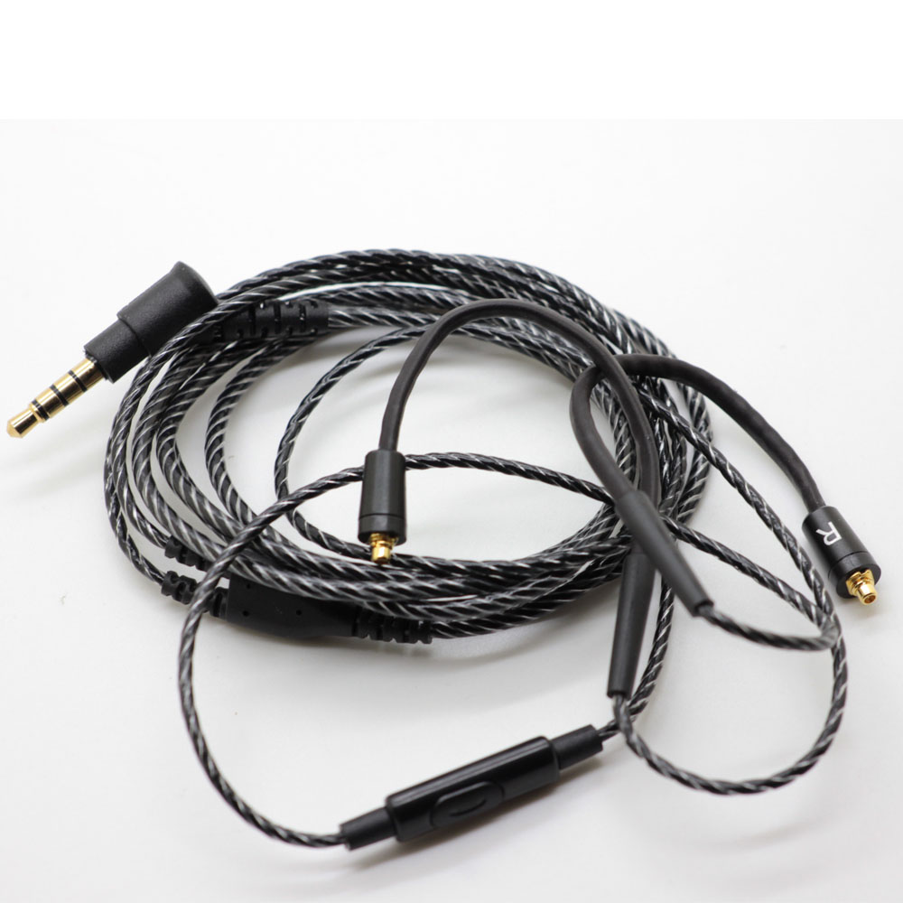 MMCX SE215 кабель с микрофоном – обзор и цена Wired Earphone Mic