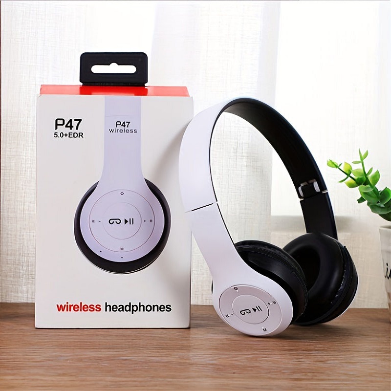 P47 Bluetooth 5,0 беспроводные – обзор и цена Wired Earphone Mic
