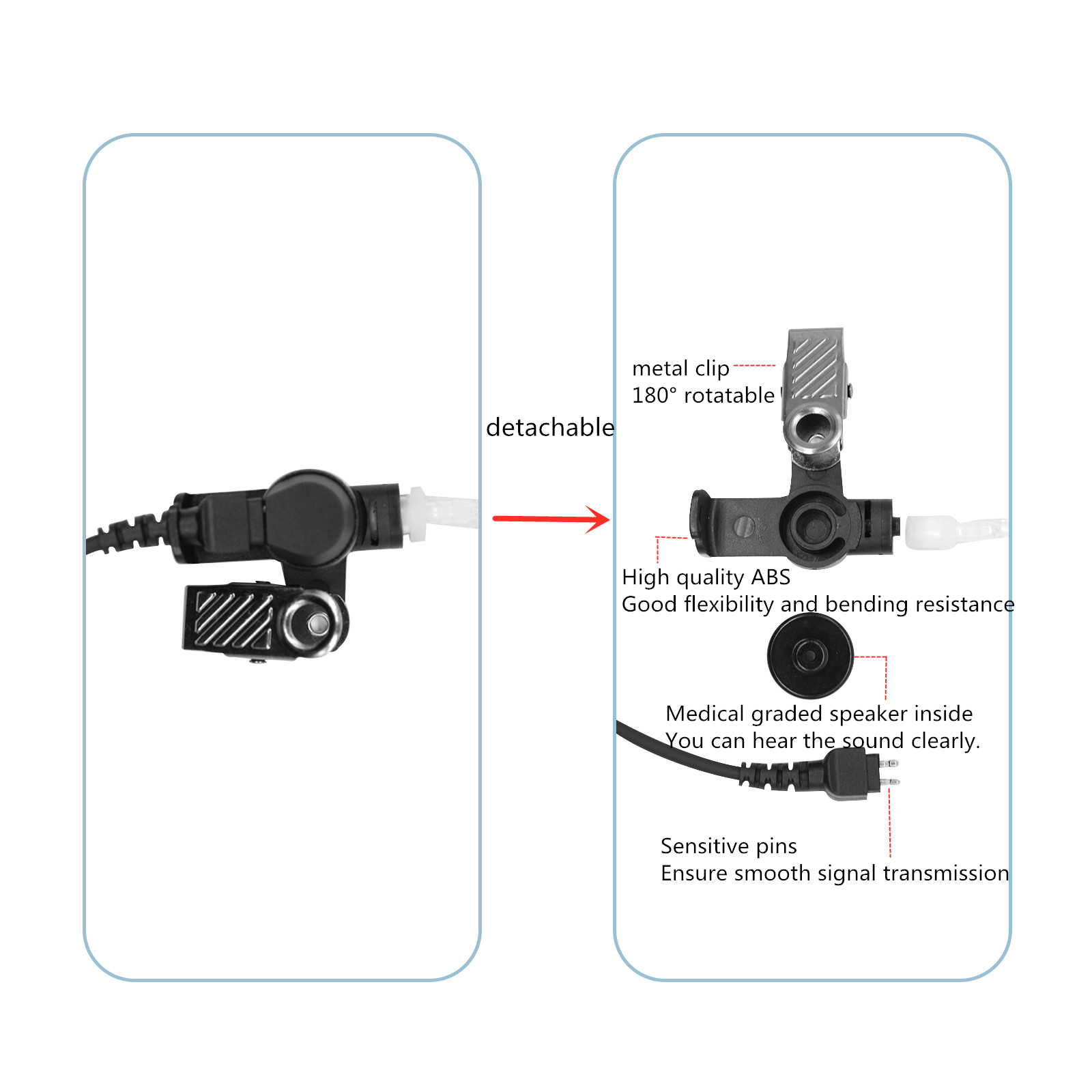 Комплект наблюдения для наушни – обзор и цена Wired Earphone Mic